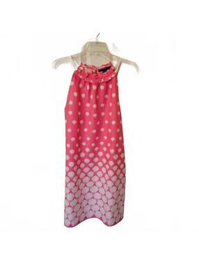 Maggie London Coastal Chic Ocean Summer Seashell Sailor Rope Halter-Style Dress